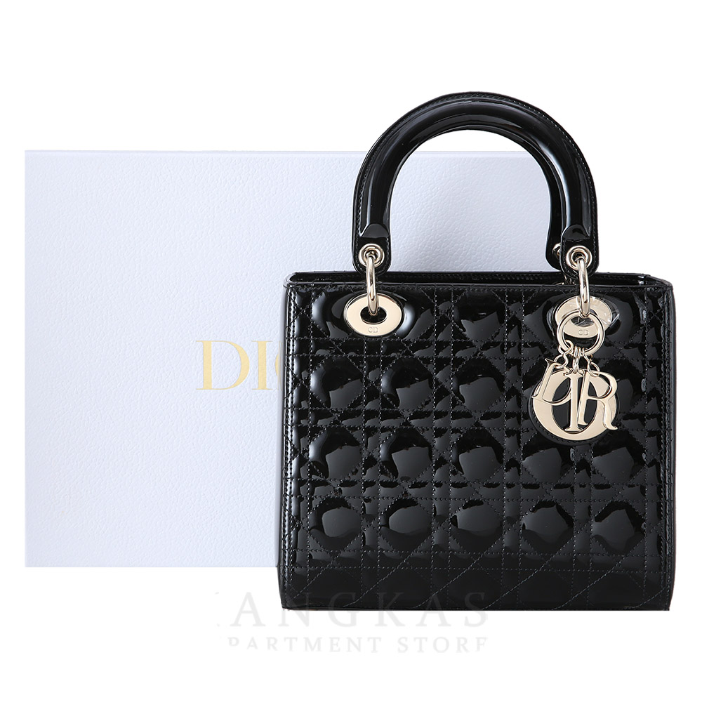 CHRISTIAN DIOR(USED)크리스찬디올 레이디디올 페이던트 미듐